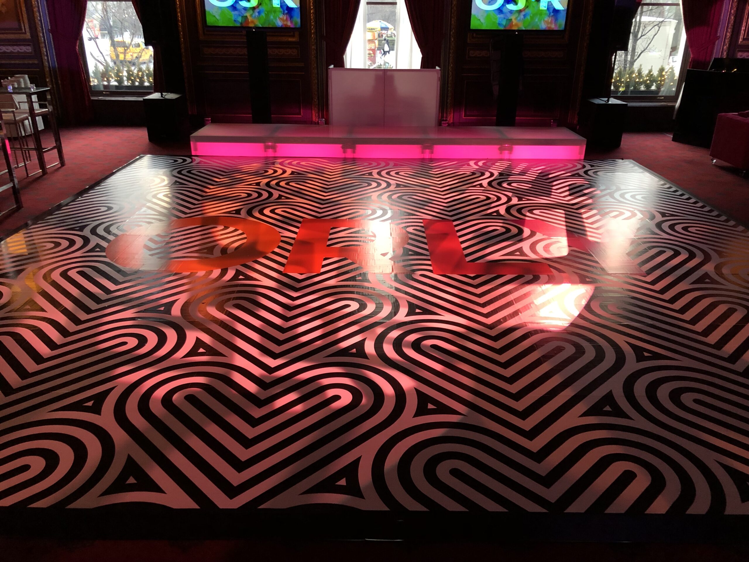 Dance Floor Wraps